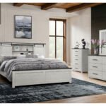 AVA BEIGE QUEEN BED GROUP