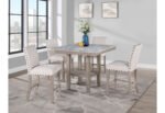 D1622 WHITE BAR STOOL - Image 4