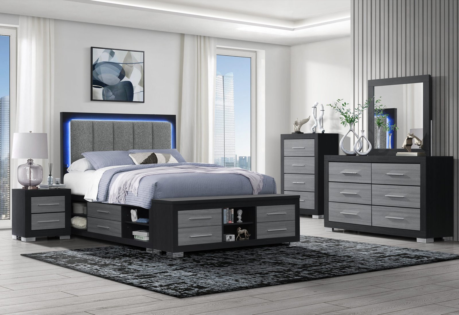EMMA-GREY-BLACK-QBG-3.jpg EMMA BLACK/GREY KING BED GROUP - Image 1
