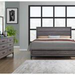 KATE GREY KING BED