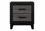 LISBON GREY/BLACK QUEEN BED GROUP - Image 8