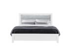 LUCCIA WHITE KING BED GROUP WITH LED - Image 5