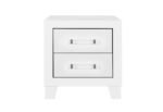 LUCCIA WHITE FULL BED GROUP WITH LED - Image 6