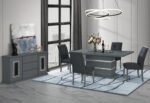 MONACO DARK GREY DINING TABLE - Image 2
