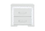 NAOMI SILVER MARBLE FULL BED GROUP - Image 4