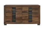 OPTIMUS BROWN/BLACK KING BED GROUP - Image 2