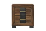 OPTIMUS BROWN/BLACK KING BED GROUP - Image 5