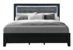 REID BLACK FULL BED GROUP WITH LED - Image 9