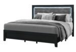 REID BLACK FULL BED GROUP WITH LED - Image 3