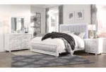 SANTORINI WHITE QUEEN BED - Image 2