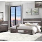 SEVILLE GREY QUEEN BED GROUP