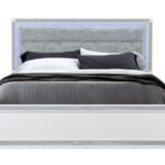 SOLEIL WHITE KING BED
