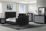 SERENITY/EMMA ONYX QUEEN BED GROUP
