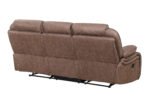 U2250 BROWN RECLINING SOFA - Image 4