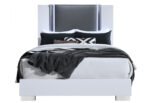 YLIME SMOOTH WHITE QUEEN BED GROUP - Image 3