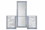 YLIME WHITE MARBLE VANITY SET - Image 2