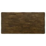 ALSTON RECTANGULAR 71-INCH DINING TABLE KNOTTY NUTMEG - Image 6