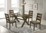 ALSTON WOOD DINING SIDE CHAIR KNOTTY NUTMEG (SET OF 2) - Image 14